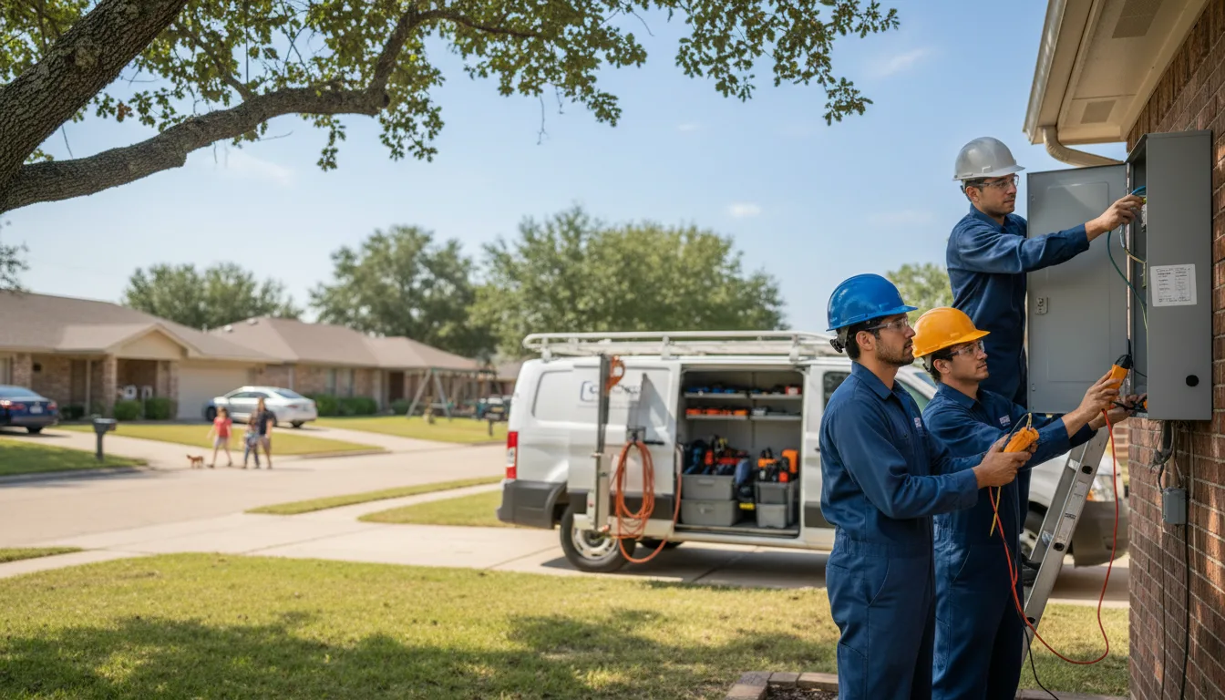 Certified electrician providing emergency electrical services in Ashford, AL